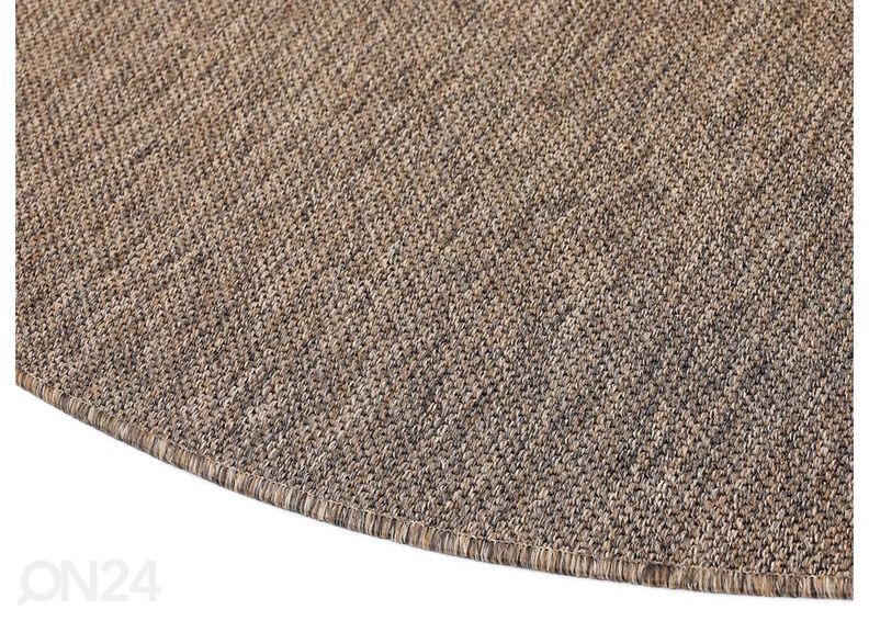 Narma madalsidusvaip Vagabond™ khaki ümar Ø 160 cm suurendatud