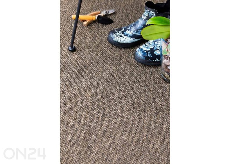 Narma madalsidusvaip Vagabond™ khaki ümar Ø 160 cm suurendatud