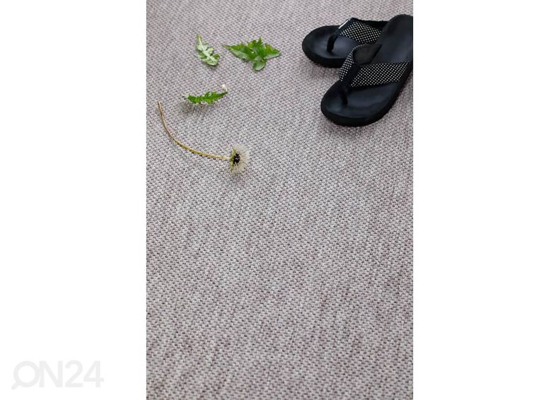 Narma madalsidusvaip Vagabond™ silver ümar Ø 160 cm suurendatud