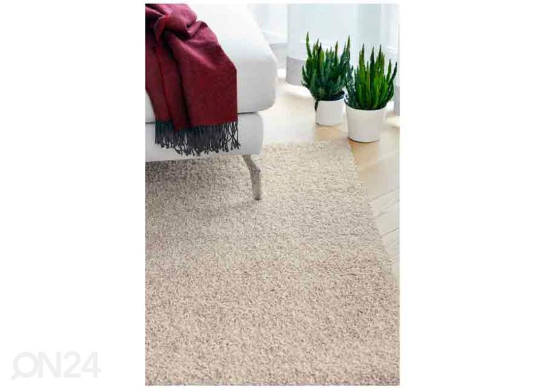 Narma pikakarvaline vaip Spice beige 200x300 cm suurendatud