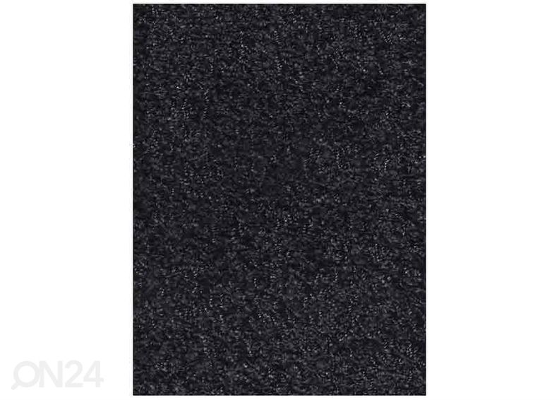 Narma pikakarvaline vaip Spice™ black ümar Ø 133 cm suurendatud