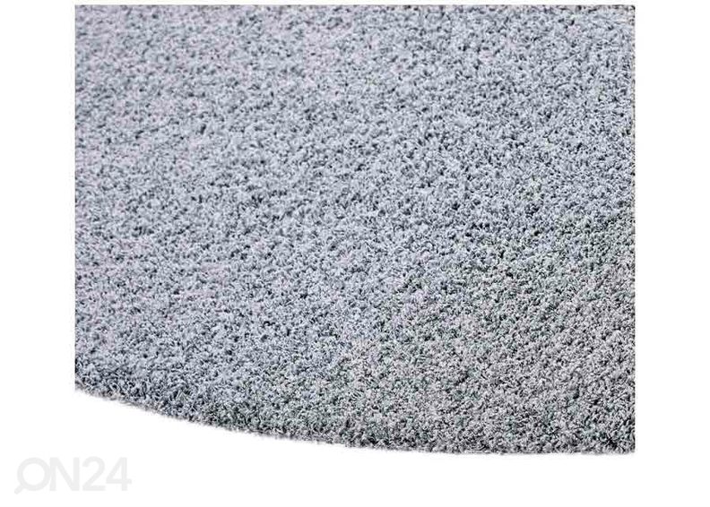 Narma pikakarvaline vaip Spice™ grey ümar Ø 133 cm suurendatud