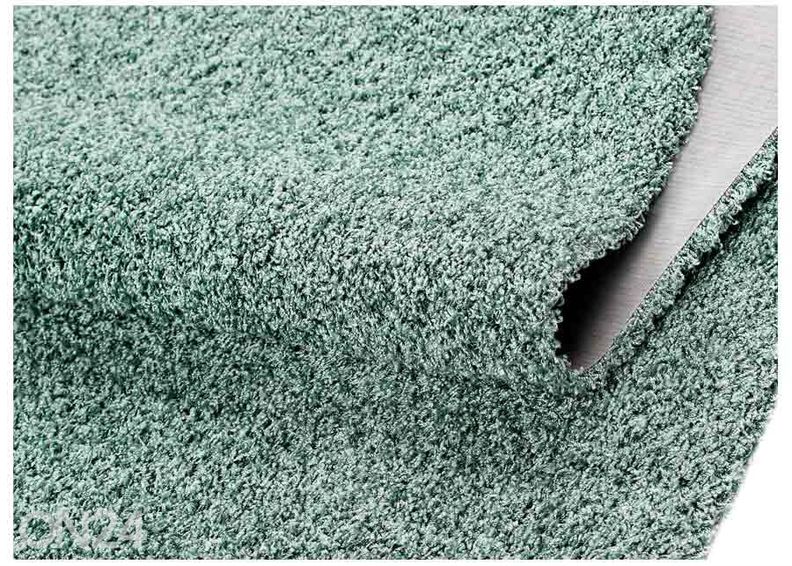 Narma pikakarvaline vaip Spice™ mint ümar Ø 133 cm suurendatud