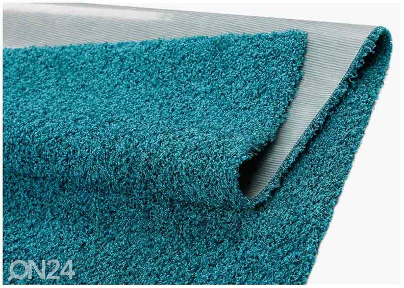 Narma pikakarvaline vaip Spice™ petrol 67x133 cm suurendatud