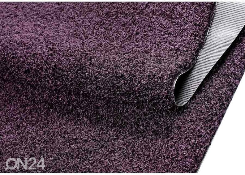 Narma pikakarvaline vaip Spice™ plum ümar Ø 133 cm suurendatud