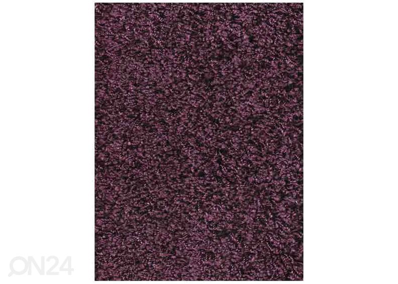 Narma pikakarvaline vaip Spice™ plum ümar Ø 133 cm suurendatud