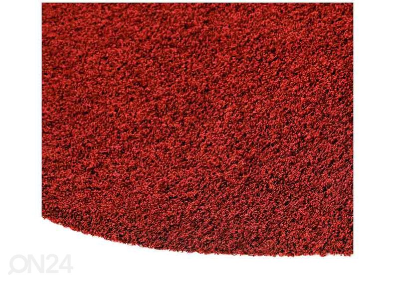 Narma pikakarvaline vaip Spice™ red ümar Ø 133 cm suurendatud
