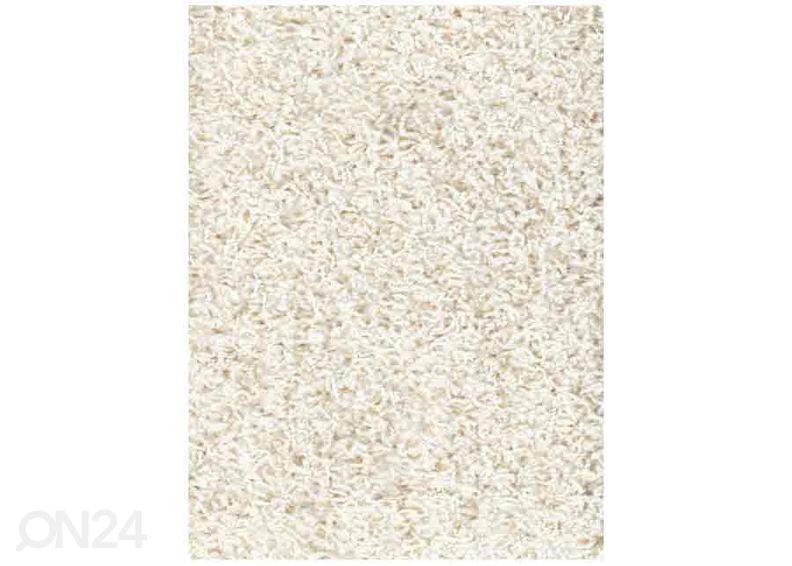Narma pikakarvaline vaip Spice™ white ümar Ø 133 cm suurendatud
