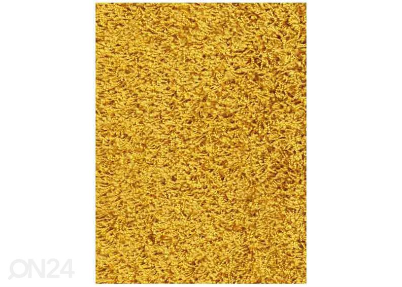 Narma pikakarvaline vaip Spice™ yellow ümar Ø 133 cm suurendatud