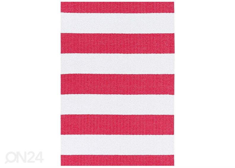 Narma plastikvaip Birkas carmine-white 70x200 cm suurendatud