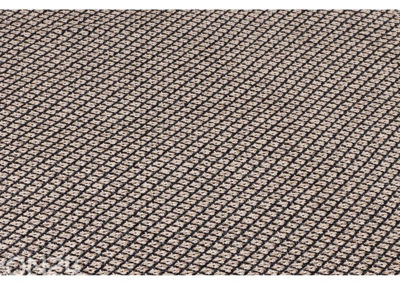 Narma plastikvaip Diby black-cream 70x100 cm suurendatud