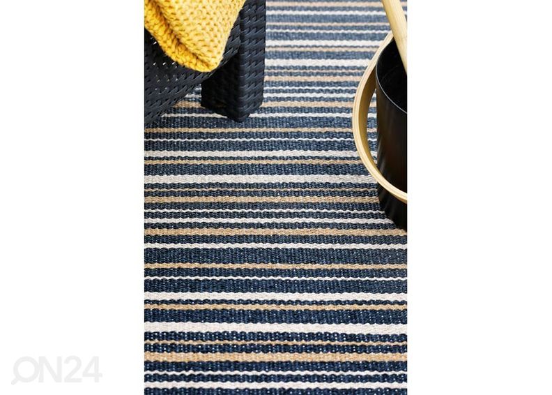 Narma plastikvaip Hullo black-beige 70x350 cm suurendatud