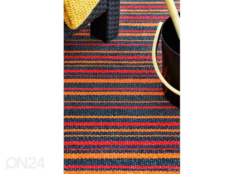 Narma plastikvaip Hullo red-orange 70x250 cm suurendatud