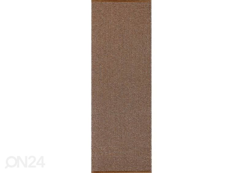 Narma plastikvaip Neve caramel metallic 70x300 cm suurendatud