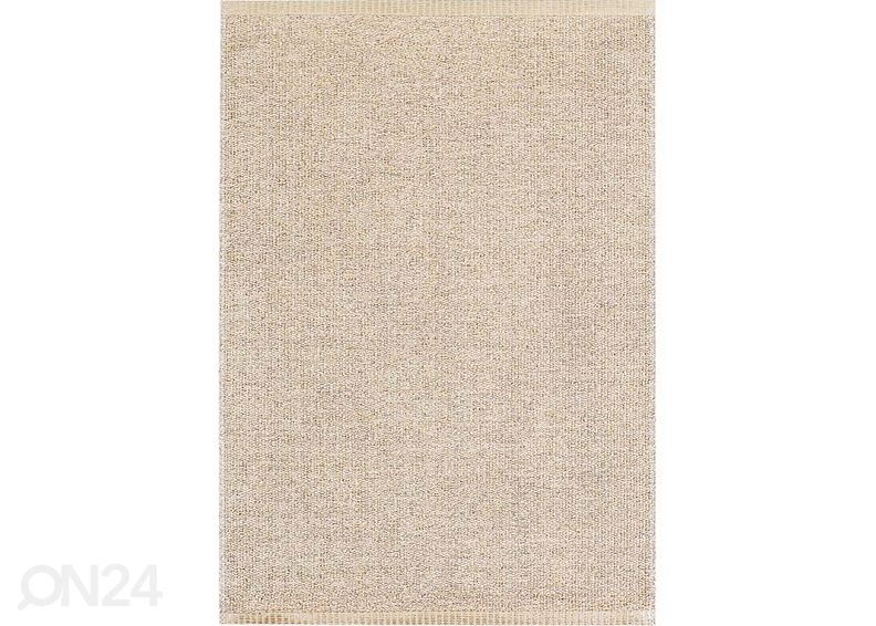 Narma plastikvaip Neve cream metallic 70x250 cm suurendatud