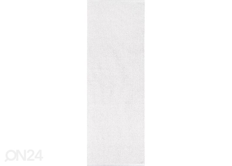 Narma plastikvaip Neve ivory metallic 70x200 cm suurendatud