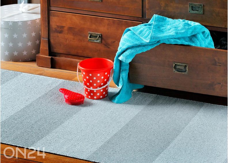 Narma plastikvaip Norrby silver 70x250 cm suurendatud