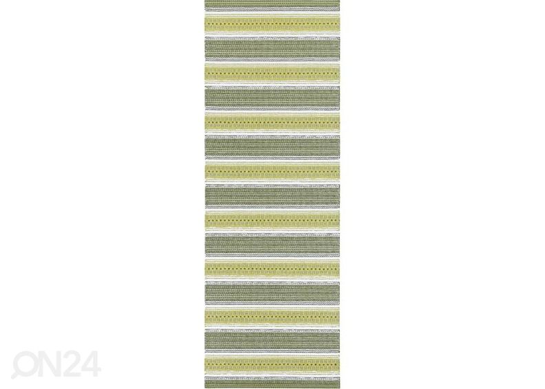 Narma plastikvaip Runö olive 70x250 cm suurendatud