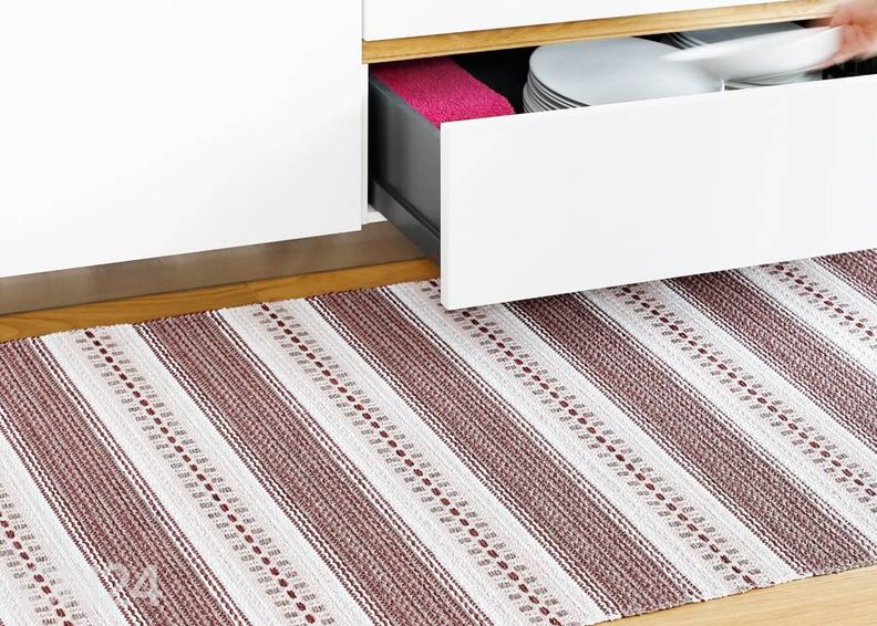 Narma plastikvaip Runö wine 70x300 cm suurendatud