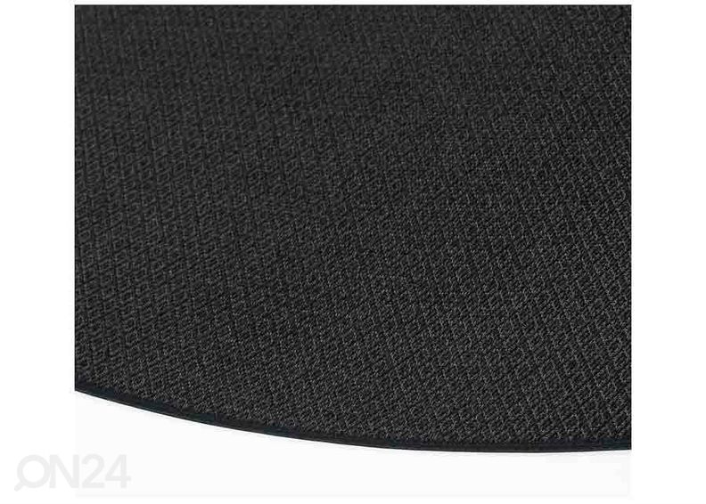 Narma silesidusvaip Bello™ black ümar Ø 200 cm suurendatud