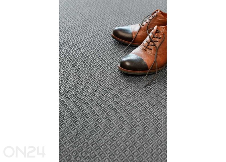 Narma silesidusvaip Bello™ carbon ümar Ø 160 cm suurendatud