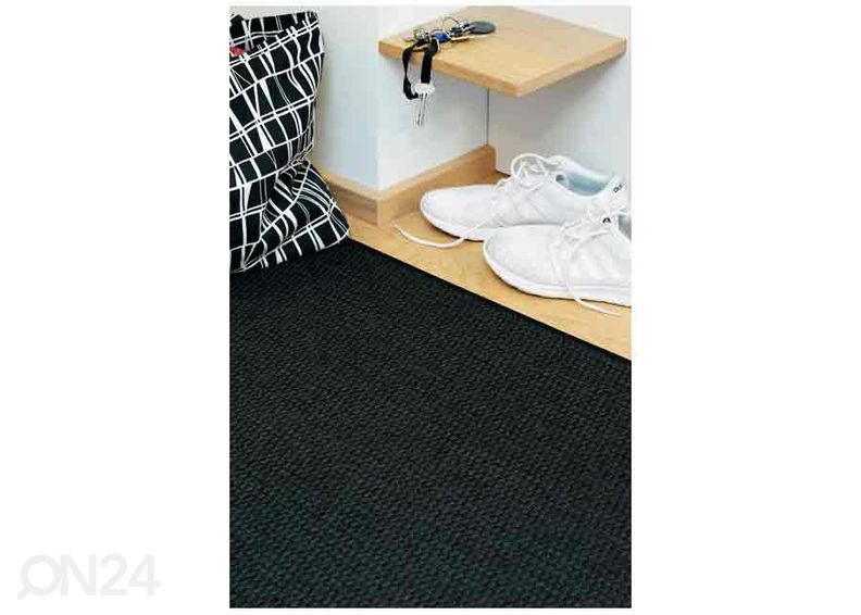 Narma silesidusvaip Bono black 80x200 cm suurendatud