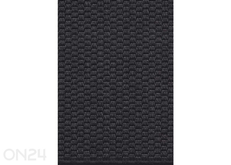 Narma silesidusvaip Bono™ black ümar Ø 200 cm suurendatud