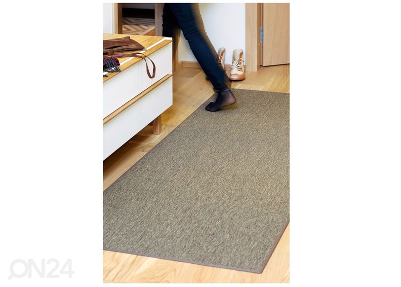 Narma silesidusvaip Bono™ brown 60x80 cm suurendatud