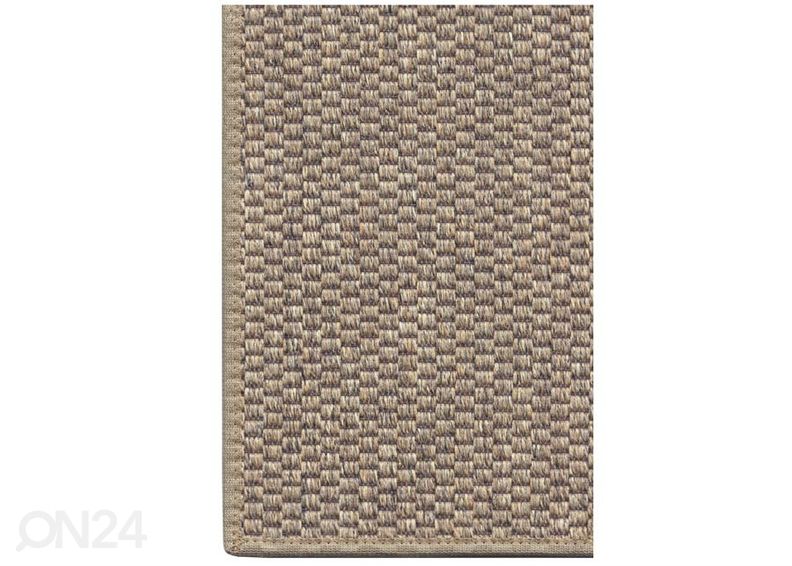 Narma silesidusvaip Bono™ brown ümar Ø 160 cm suurendatud