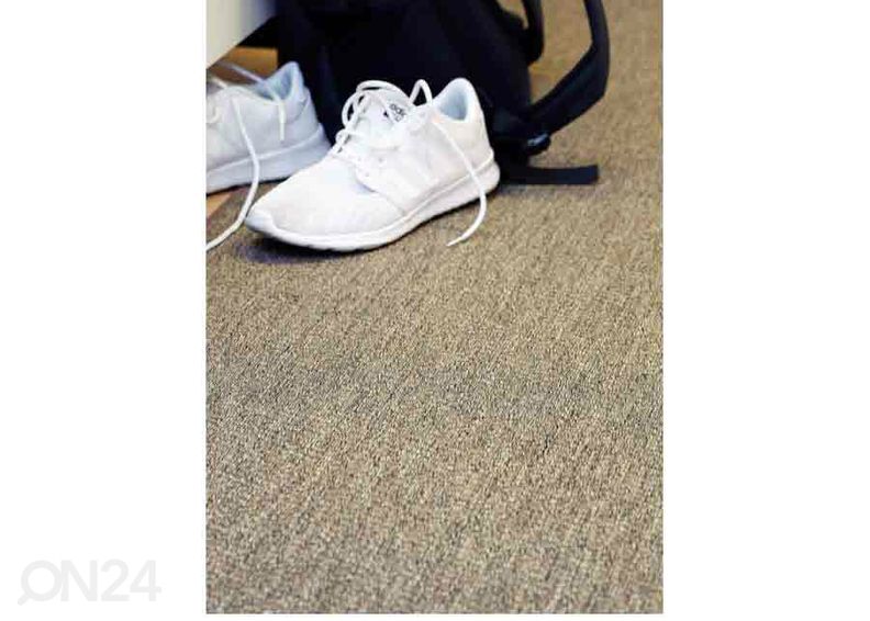 Narma silesidusvaip Bono™ brown ümar Ø 160 cm suurendatud