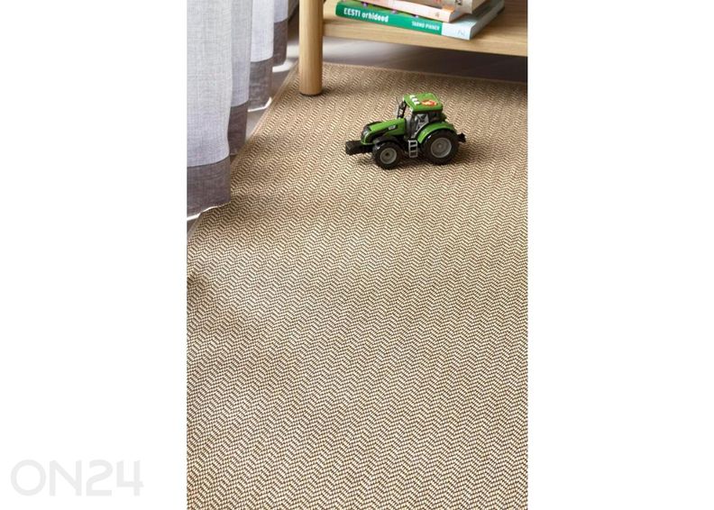 Narma silesidusvaip Bravo™ beige 60x80 cm suurendatud