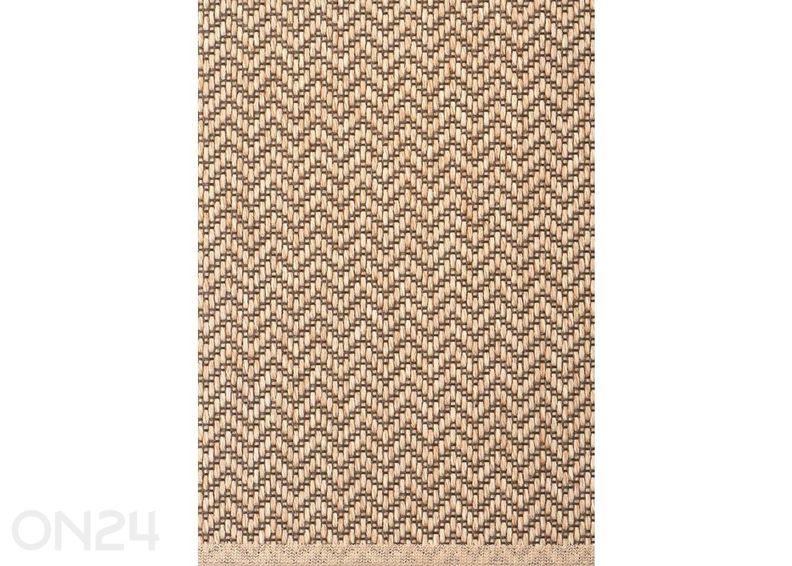 Narma silesidusvaip Bravo™ beige ümar Ø 160 cm suurendatud