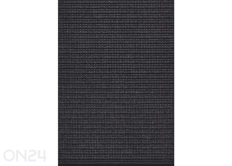 Narma silesidusvaip Credo™ black ümar Ø 160 cm suurendatud