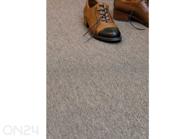 Narma silesidusvaip Credo™ brown ümar Ø 200 cm suurendatud