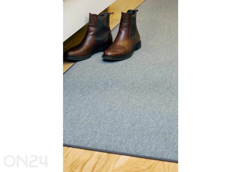 Narma silesidusvaip Credo™ grey ümar Ø 200 cm suurendatud