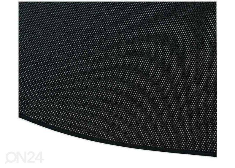 Narma silesidusvaip Limo™ black ümar Ø 160 cm suurendatud