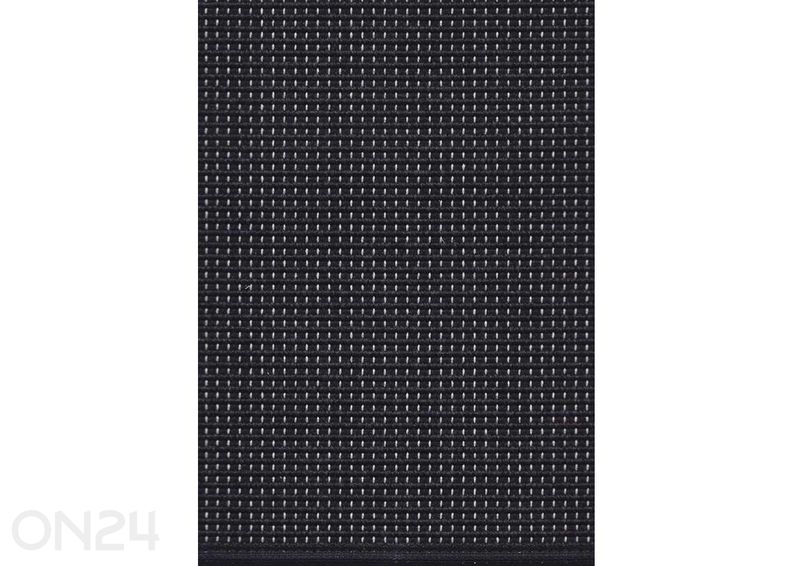 Narma silesidusvaip Limo™ black ümar Ø 160 cm suurendatud