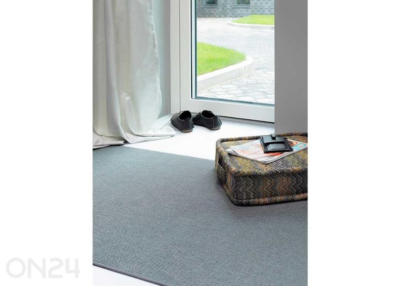 Narma silesidusvaip Limo™ carbon ümar Ø 160 cm suurendatud