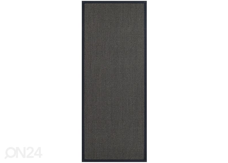 Narma sisalvaip Dragon anthracite 80x350 cm suurendatud