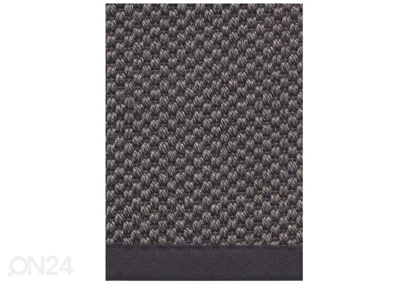 Narma sisalvaip Dragon™ anthracite ümar Ø 160 cm suurendatud