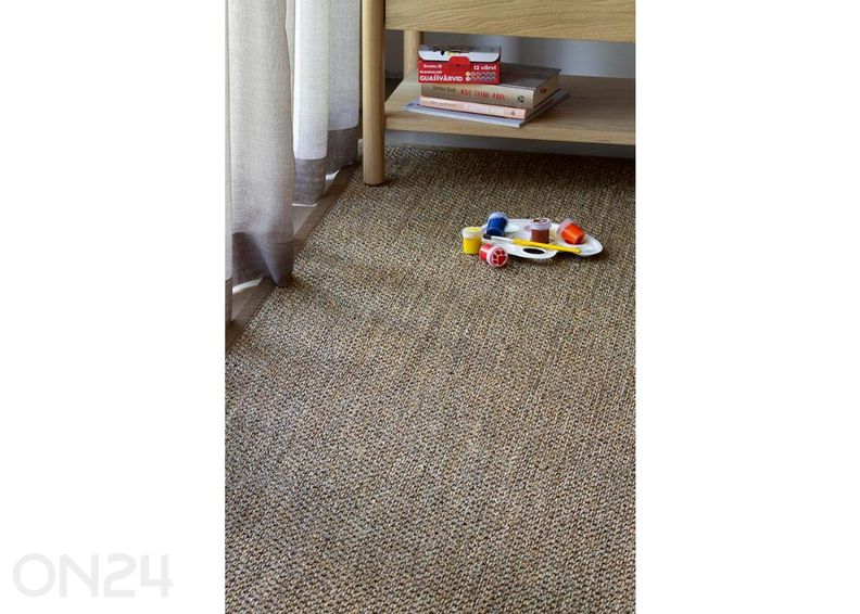 Narma sisalvaip Dragon™ brown 80x160 cm suurendatud