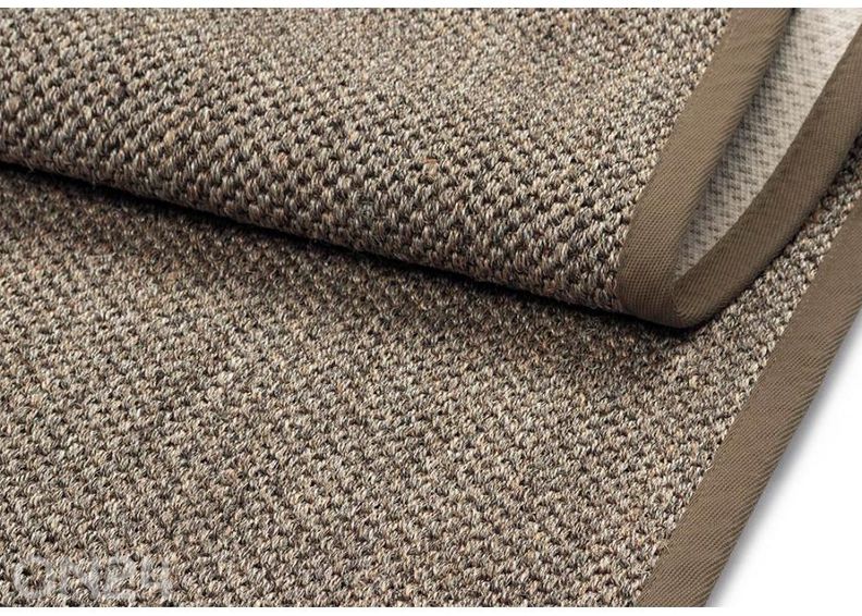 Narma sisalvaip Dragon™ brown ümar Ø 160 cm suurendatud