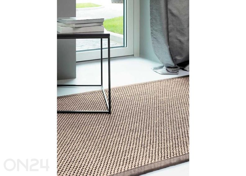 Narma sisalvaip Dragon™ linen ümar Ø 160 cm suurendatud