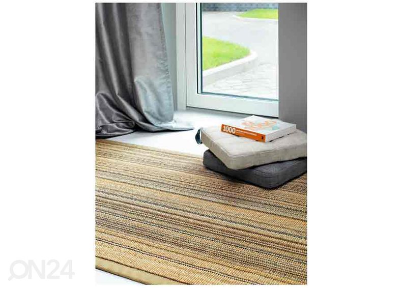 Narma sisalvaip Livos™ 80x200 cm suurendatud