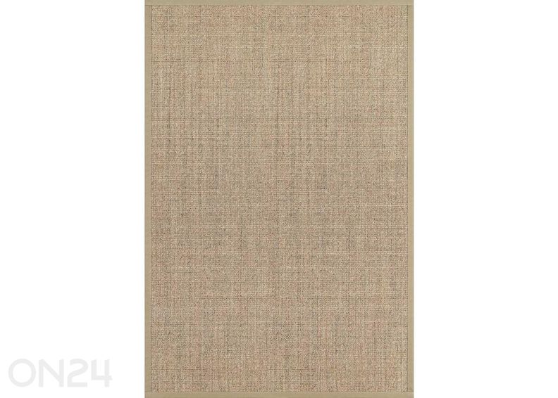Narma sisalvaip Livos™ beige 80x400 cm suurendatud