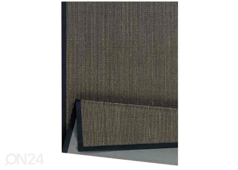 Narma sisalvaip Livos black/brown 100x160 cm suurendatud