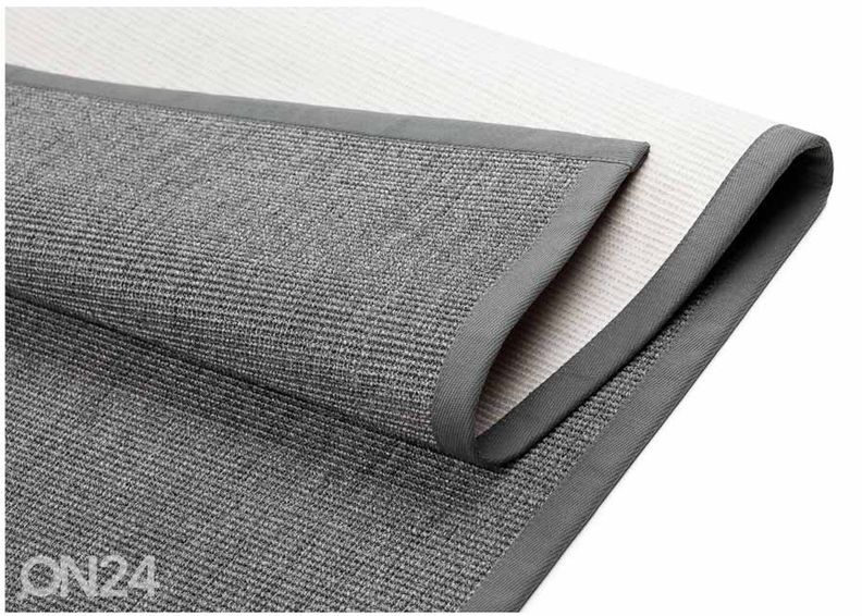 Narma sisalvaip Livos™ grey 80x160 cm suurendatud