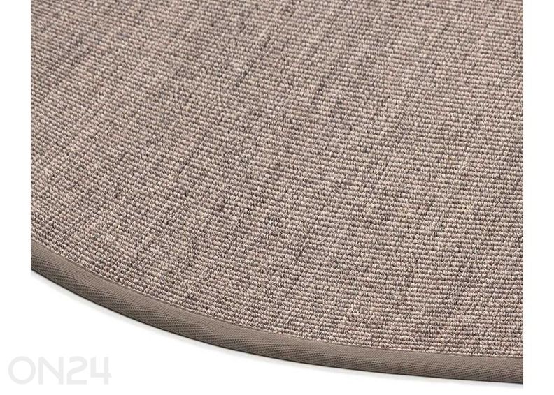 Narma sisalvaip Livos™ linen ümar Ø 160 cm suurendatud