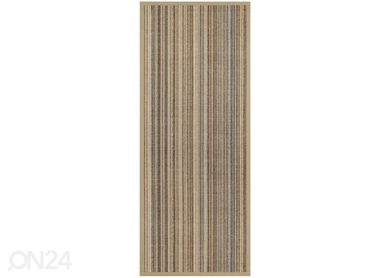 Narma sisalvaip Livos™ multi 80x160 cm suurendatud