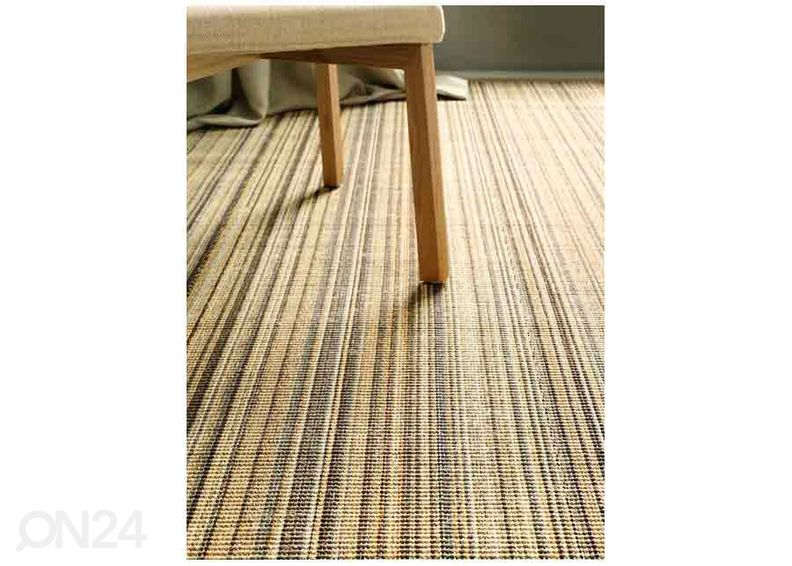 Narma sisalvaip Livos™ multi ümar Ø 160 cm suurendatud